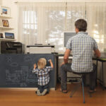 Pack x 2 Pizarras Adhesivas De Vinilo Negro – 45 x 200 cm - Imagen 6