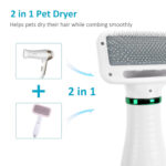 Cepillo Secador Quita Pelos Pelusas para Mascotas Gato Perro - Imagen 2