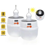 Foco Lámpara Led Portátil Solar Recargable Iluminación para Camping y el Hogar - Imagen 3