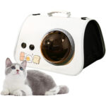 Caja Bolso transportadora de Mascotas Gatos o Perros - Verde - Imagen 3