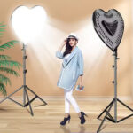 Panel de Luz Led Diseño de Corazón RI-500 Tripode 21m Control Remoto - Imagen 4