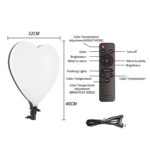 Panel de Luz Led Diseño de Corazón RI-500 Tripode 21m Control Remoto - Imagen 5