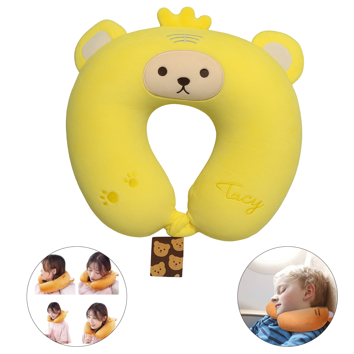 OTR050AM_001 Almohada de Viaje Infantil Comodidad y Diversión en Cada Aventura - Imagen 1