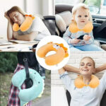 Almohada de Viaje Infantil Comodidad y Diversión en Cada Aventura - Imagen 3