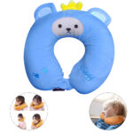 Almohada Viaje Infantil Comodidad y Diversión en Cada Aventura - Azul