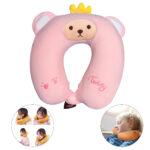 Almohada Viaje Infantil Comodidad y Diversión en Cada Aventura - Rosa