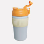 Vaso o taza termica Caliente/Frio de Acero inoxidable 450 ML - NARANJA - Imagen 3