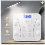 Balanza Báscula Digital Inteligente con Bluetooth Controla Tu Peso y Salud Desde Tu Celular - Blanco - Imagen 2