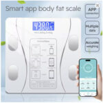 Balanza Báscula Digital Inteligente con Bluetooth Controla Tu Peso y Salud Desde Tu Celular - Blanco - Imagen 3