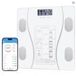 Balanza Báscula Digital Inteligente con Bluetooth Controla Tu Peso y Salud Desde Tu Celular - Blanco - Imagen 5