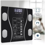 Balanza Báscula Digital Inteligente con Bluetooth Controla Tu Peso y Salud Desde Tu Celular - Negro - Imagen 3