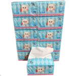 Pack 10 paquetes de Servilletas desechables tipo papel Tissue - Gato