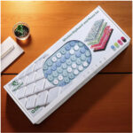 Kit Teclado y Mouse inalámbrico en Español-Computadora Laptop -Celeste - Imagen 5