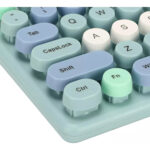 Kit Teclado y Mouse inalámbrico en Español-Computadora Laptop -Celeste - Imagen 6