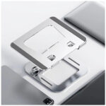 Soporte de aluminio ajustable - Eleva tu Laptop y mejora tu comodidad en el escritorio - Gris Claro