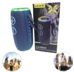 Mini Parlante Portátil Lidimi LD-S635 20W Luces RGB y Bluetooth -Azul