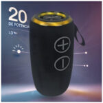 Mini Parlante Portátil Lidimi LD-S635 20W Luces RGB y Bluetooth -Negro - Imagen 4