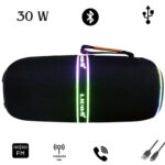 Mini Parlante Portátil Lidimi LD-S635 20W Luces RGB y Bluetooth -Negro - Imagen 5