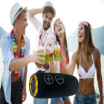 Mini Parlante Portátil Lidimi LD-S635 20W Luces RGB y Bluetooth -Azul - Imagen 4