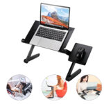 MesaSoporte con Cooler Ajustable Ergonómica para Laptop Portátil Comodidad en Cualquier Lugar