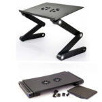 MesaSoporte con Cooler Ajustable Ergonómica para Laptop Portátil Comodidad en Cualquier Lugar - Imagen 5