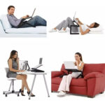 MesaSoporte con Cooler Ajustable Ergonómica para Laptop Portátil Comodidad en Cualquier Lugar - Imagen 6