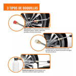 Hidrolavadora Portátil Inalámbrica 120V Potencia y Comodidad para Llevar la Limpieza a Otro Nivel - Imagen 3