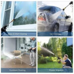 Hidrolavadora Portátil Inalámbrica 120V Potencia y Comodidad para Llevar la Limpieza a Otro Nivel - Imagen 6